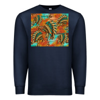 Navy indian headdress pattern tumbler Premium Sweatshirt - HRA Design Shop