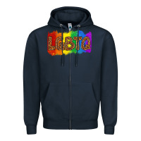 Navy lgbtq Zipper Hoodie - texasbilliewilder