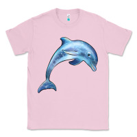 Bubblegum Pink dolphin Classic Tee - BarkalooDesign