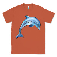 Copper dolphin Classic Tee - BarkalooDesign