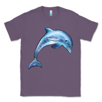 Lavender dolphin Classic Tee - BarkalooDesign