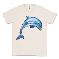 Natural dolphin Classic Tee - BarkalooDesign