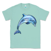 Seafoam dolphin Classic Tee - BarkalooDesign