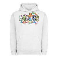 Pigment Lunar Rock easter cross with bunny Urban Hoodie - MaliasSmallBusiness