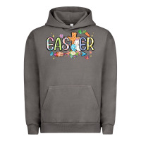 Pigment Tornado easter cross with bunny Urban Hoodie - MaliasSmallBusiness