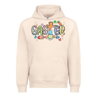 Sandshell easter cross with bunny Urban Hoodie - MaliasSmallBusiness