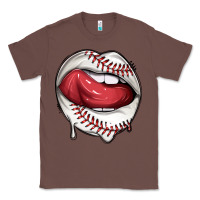 Chestnut sports lips baseball Classic Tee - texasbilliewilder