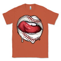 Copper sports lips baseball Classic Tee - texasbilliewilder