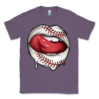 Lavender sports lips baseball Classic Tee - texasbilliewilder