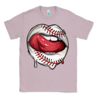 Lilac sports lips baseball Classic Tee - texasbilliewilder