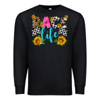 Black race life Premium Sweatshirt - HRA Design Shop