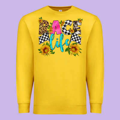 Race Life Premium Sweatshirt Designed By Hra Design Shop