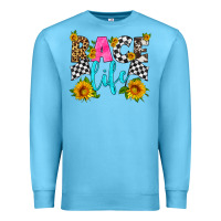 Ocean Blue race life Premium Sweatshirt - HRA Design Shop
