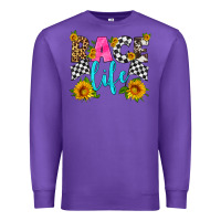 Purple race life Premium Sweatshirt - HRA Design Shop