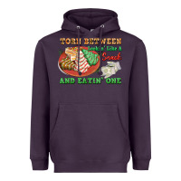 Plum torn between lookin like a snack and eatin one Heavyweight Hoodie - FaDigitalArtStudio