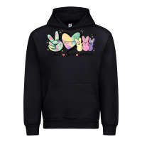 Black peace love peeps Urban Hoodie - MaliasSmallBusiness