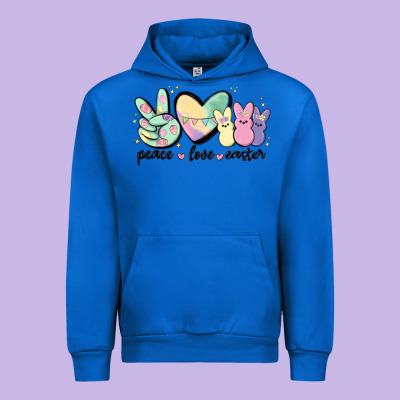Peace Love Peeps Urban Hoodie Designed By Maliassmallbusiness