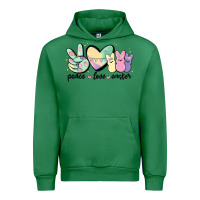 Emerald peace love peeps Urban Hoodie - MaliasSmallBusiness