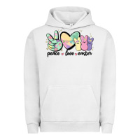 Pigment Lunar Rock peace love peeps Urban Hoodie - MaliasSmallBusiness