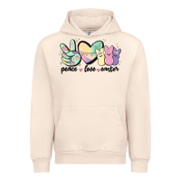 Sandshell peace love peeps Urban Hoodie - MaliasSmallBusiness