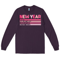 Plum 2024 new year Long Sleeve Tee - MaliasSmallBusiness
