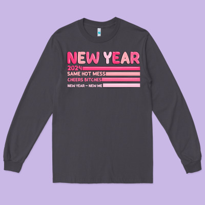 Long Sleeve Tee 2024 new year