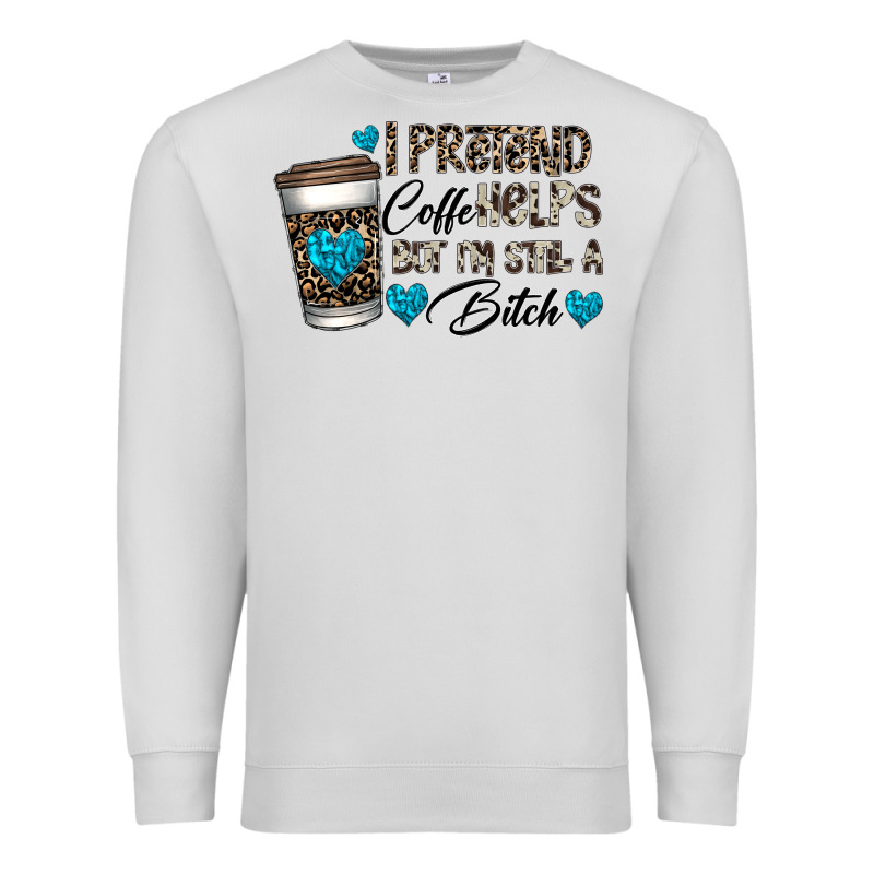Coffee Premium Sweatshirt by CowhideDigitalArt | Teevron