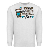 Oatmeal Heather coffee Premium Sweatshirt - CowhideDigitalArt