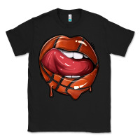 Black sports lips basketball Classic Tee - texasbilliewilder