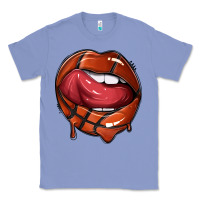 Colony Blue sports lips basketball Classic Tee - texasbilliewilder