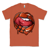 Copper sports lips basketball Classic Tee - texasbilliewilder