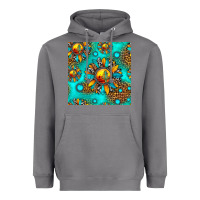 Storm western sunset sunflowers seamless pattern Heavyweight Hoodie - HRA Design Shop