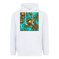 White western sunset sunflowers seamless pattern Heavyweight Hoodie - HRA Design Shop