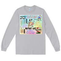 Moon Dust artist life Long Sleeve Tee - MaliasSmallBusiness