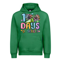 100 Days Of School Cheer Urban Hoodie | Teevron