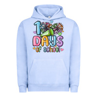 Pigment Grape Ice 100 days of school cheer Urban Hoodie - MaliasSmallBusiness