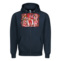 Navy Be Mine Rooster Zipper Hoodie - RanaPortraitStore