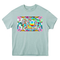 Arona The Pool Is My Happy Place Heavy Core Tee - CowhideDigitalArt