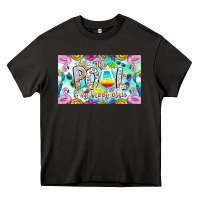 Asphalt The Pool Is My Happy Place Heavy Core Tee - CowhideDigitalArt