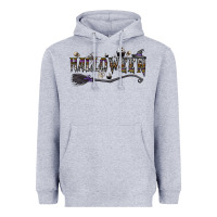 Heather Grey halloween Heavyweight Hoodie - CowhideDigitalArt