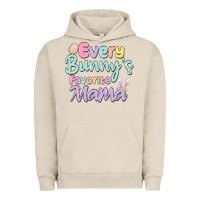 Pigment French Oak every bunny's favorite mama Urban Hoodie - MaliasSmallBusiness