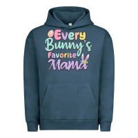 Pigment Midnight Navy every bunny's favorite mama Urban Hoodie - MaliasSmallBusiness