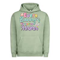 Pigment Oil Green every bunny's favorite mama Urban Hoodie - MaliasSmallBusiness