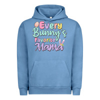 Pigment Pebble Blue every bunny's favorite mama Urban Hoodie - MaliasSmallBusiness