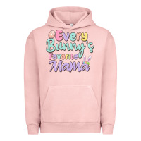 Pigment Salmon every bunny's favorite mama Urban Hoodie - MaliasSmallBusiness
