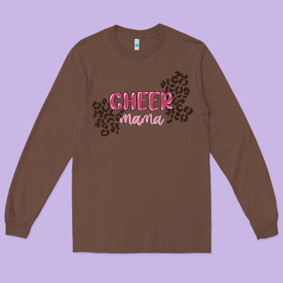 Long Sleeve Tee cheer mama