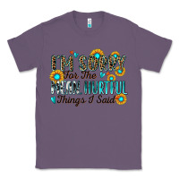 Lavender i'm sorry for the mean hurtful things i said Classic Tee - Zillion Design Studio