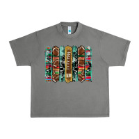 Tornado football serape cowhide turquoise glitter  brushstrokes Urban Heavy Tee - Artiststas