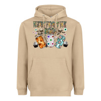 Mushroom here for the boos Heavyweight Hoodie - CowhideDigitalArt