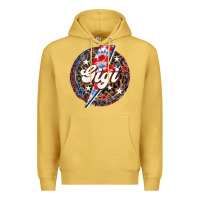 Antique Gold Western Gigi Patriotic Premium Hoodie - LillyAllenDesigns